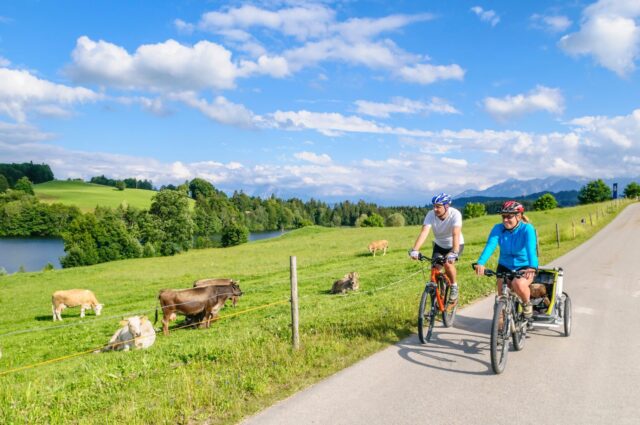 Radfahren im Allgäu: HeumilchKäse Runde